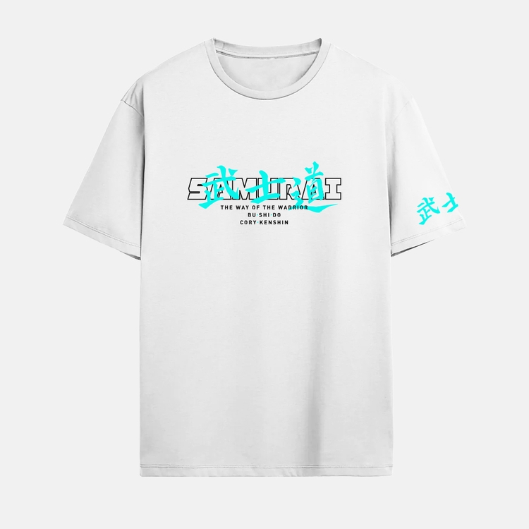 CORYxKENSHIN - Samurai Wordmark White Tee