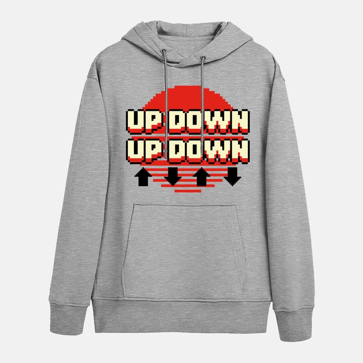 Coryxkenshin - Up Down Sport Grey Hoodie