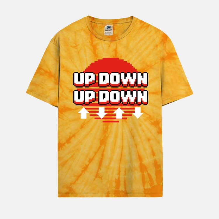 Coryxkenshin - Up Down Sun Dye Tee