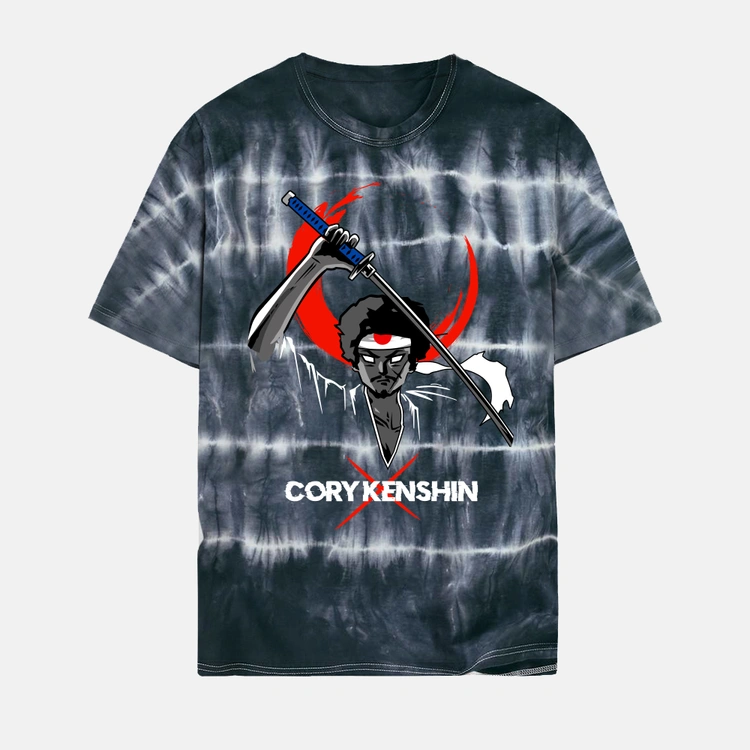 CORYxKENSHIN RUROUNI CORY SHIBORI DYE T-SHIRT